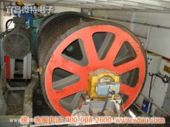 300T門機副鉤卷桶軸端安裝的QCX軸承座測力傳感器