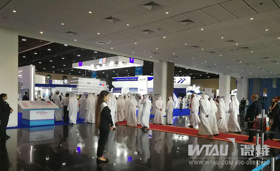 一帶一路，微特走進中東 ～～阿布扎比海事展